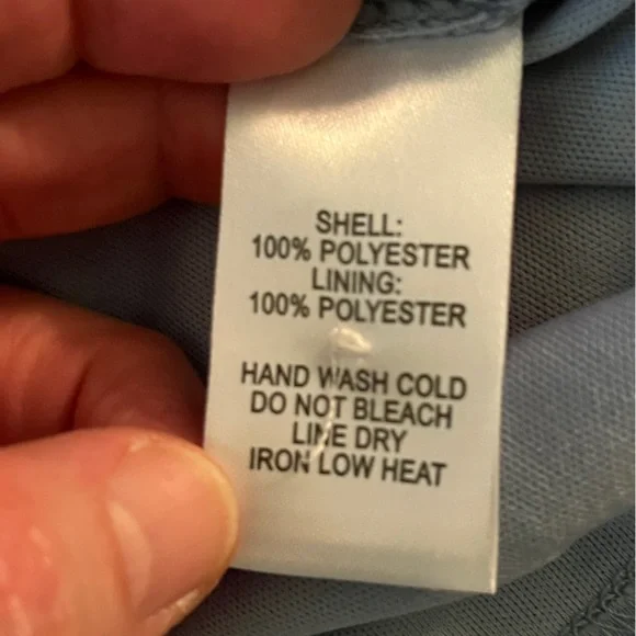 Lulu's Blue Polka Dot Mini Dress - Picture 15 of 16